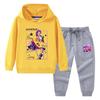 Casual Loose Hoodie Fashion Printed Set Comfortable Clothing Sets Girls