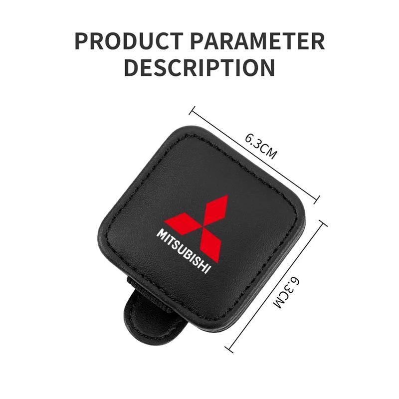 Car Interior Sunglasses Clip Holder for Mitsubishi Outlander Lancer Pajero Sport ASX Xpander Eclipse Cross L200 Mirage Attrage A