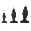 Anal Plug Fast Adaptation Long Lifespan Silicone Butt Plug Sex Toy for Women