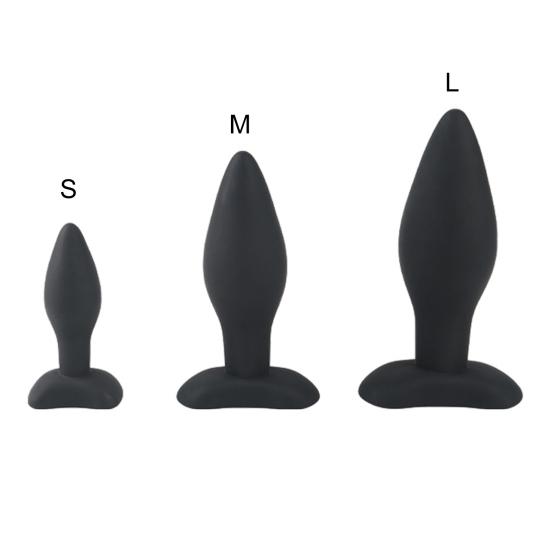 Anal Plug Fast Adaptation Long Lifespan Silicone Butt Plug Sex Toy for Women