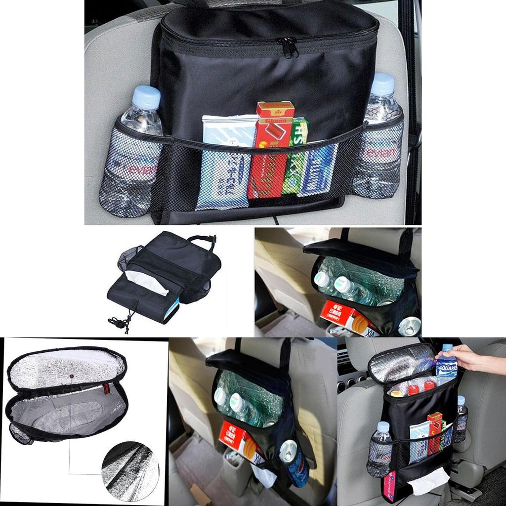 Car Ice Pack Thermal Insulation Bag Seat Sundries Paper Towel Storage Bags
