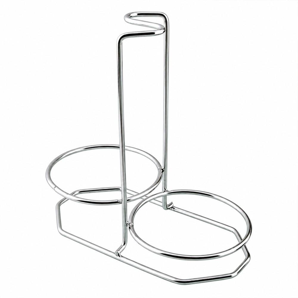 Vertical Tableware Storage Shelf Single/Double Ladle Soup Spoon Rest Stand Spoon Utensil Rack