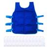 Ice Vest Cooling Safety Vest Outdoor High Temperature Clothing Adjustable Cool Jacket for Men Women Sanitation Workplaces Indoor