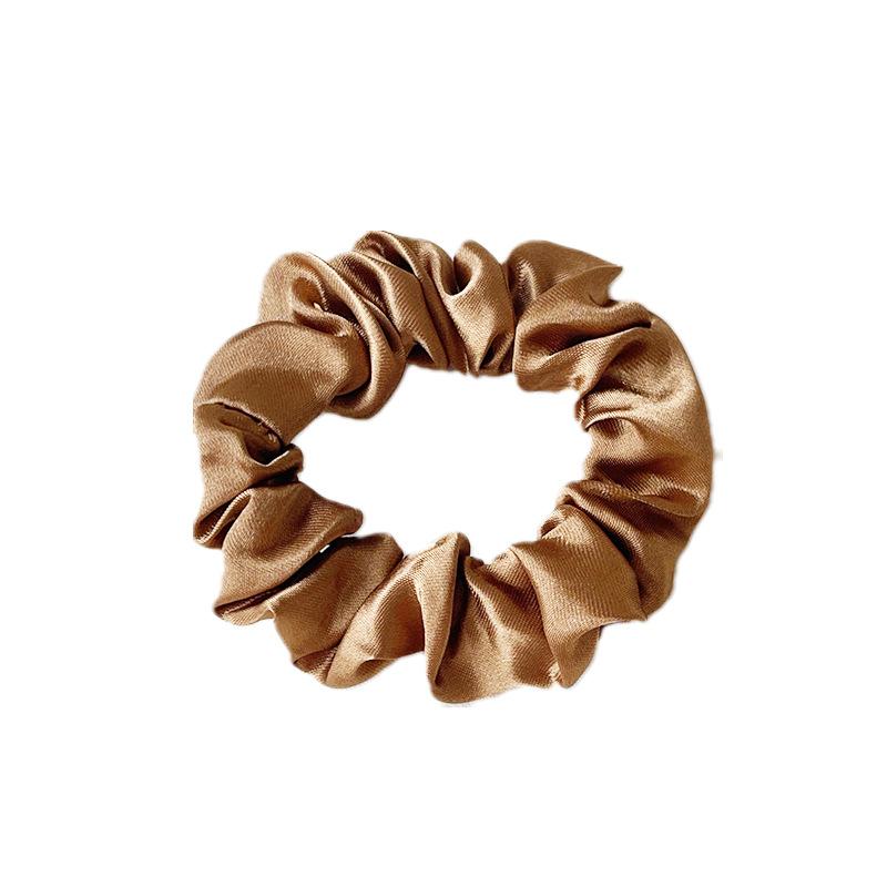 Satin Cloth Art Large Intestine Hair Band European and American Headrope Hair Accessories Simple Headband Head Flower Rubber Band Hair Accessories