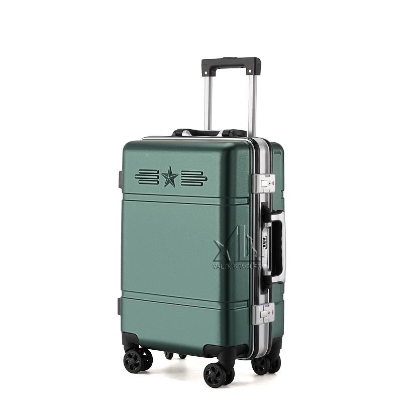 Wolf Warrior 20-inch Aluminum Frame Carry-on Luggage