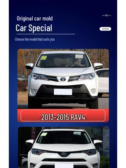 Toyota RAV4 (2013-2023) Door Lower Protector: Anti-collision & Anti-scratch Side Panel Trim