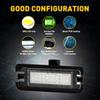 2Pcs Bright Bumper Rear White LED License Light For Plate Ford Mustang 2015-