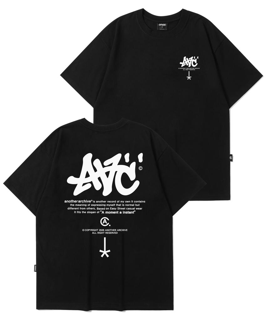 ANOTHER ARCHIVE Fb Aac Sign Logo Short Sleeve T-Shirt_White