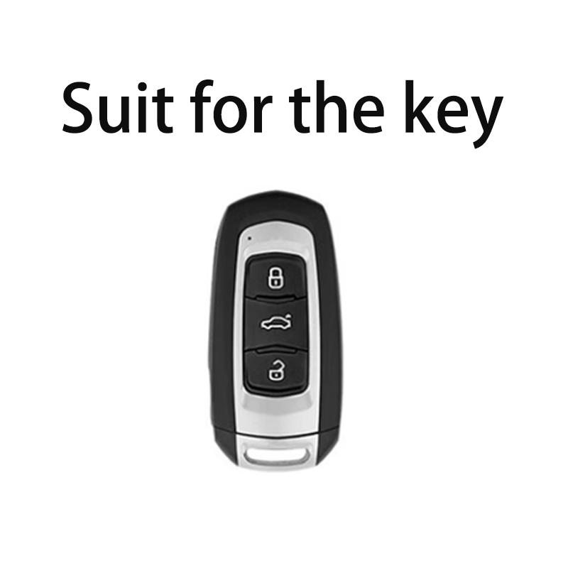 Transparent Black Tpu Key Case For Geely Atlas Boyue Nl3 Ex7 Suv Gt Gc9 Emgrand X7 Borui Car Key Cover Fob Holder Accessories