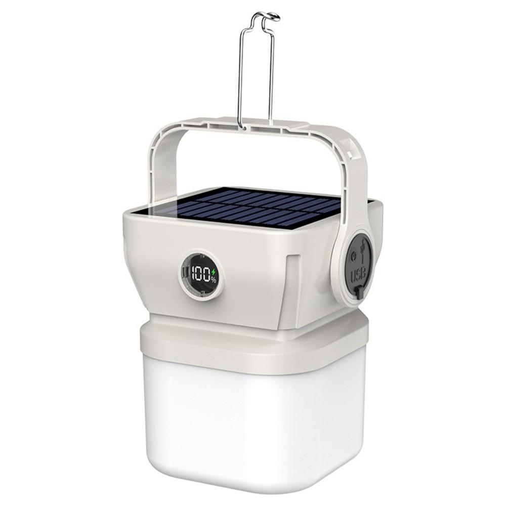 Solar Rechargeable Waterproof Outdoor Light Multifunctional Work Light New Emergency Lamp  Camping
