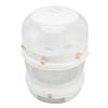 9kg Double Layer Rice Storage Container 6 Grid Rice Dispenser Pressed Rotatable Sealed Dry Food