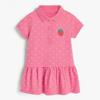 Girl Polo Collar Summer Wear Casual Tennis Dress