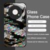 Stylish Dragon Leopard Marble Texture Tempered Glass Phone Case for Huawei Honor 400 200 100 90 80 Magic 7 Pro 6 5 Lite X9 Cover