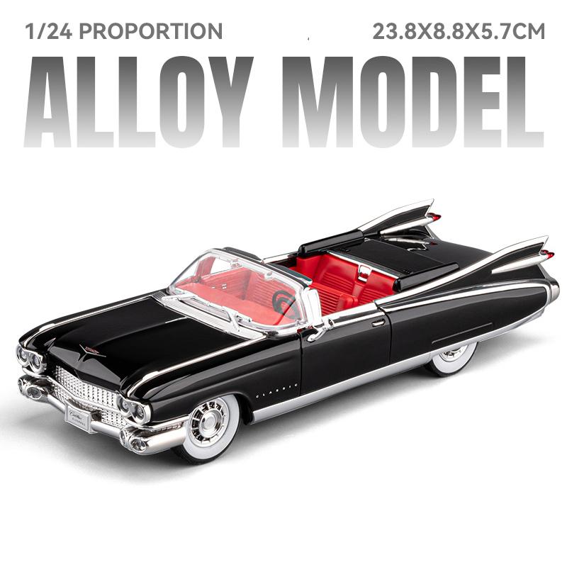 1:24 Eldorado Biarritz Series 62 Alloy Model Car Toy Diecasts Casting Sound and Light Car Toys For Children Vehicle
