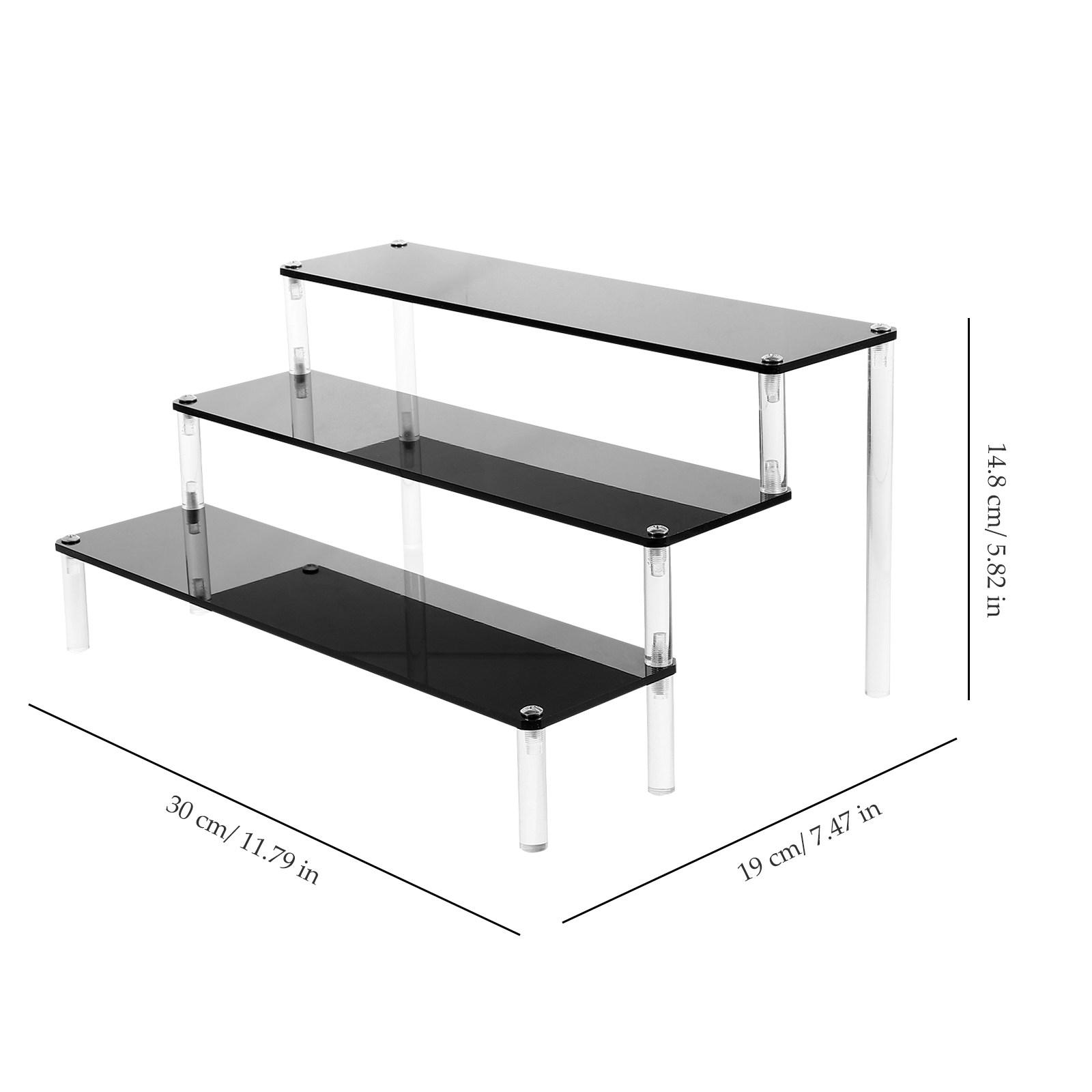 

Acrylic Stand Large Storage Space Transparent Figure Organizer Craft Display Holder For Home Decor Display Shelves For