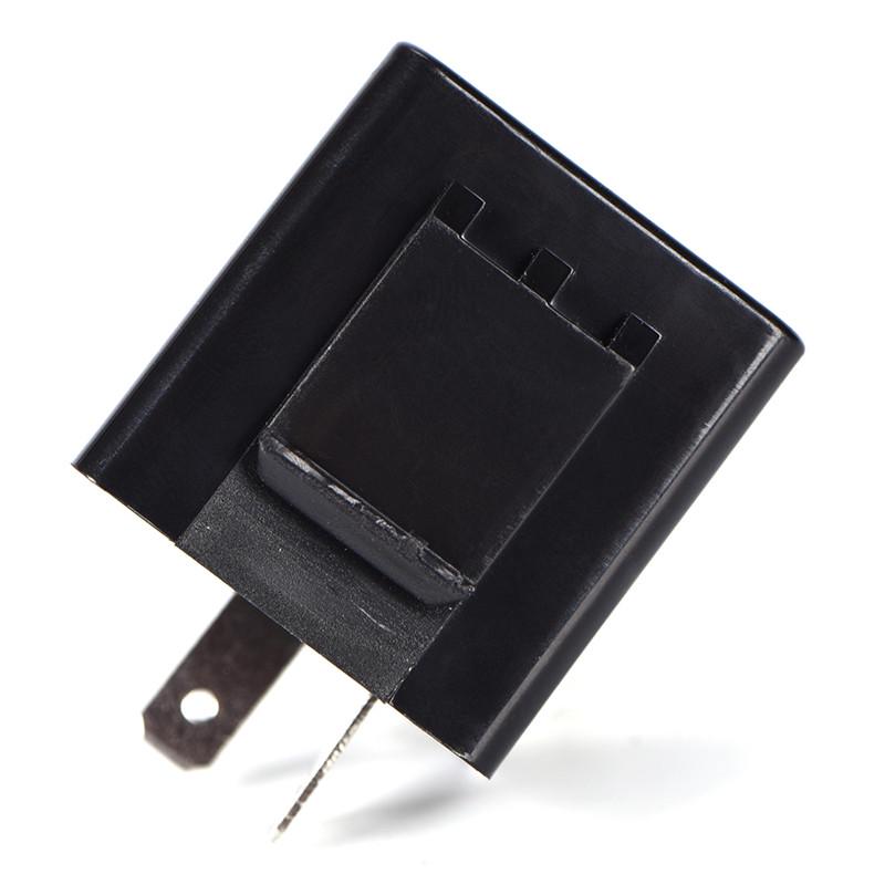 12V 2 Pin Motorcycle Blinker Adjustable Led Flasher Relayturn Signal Indicator