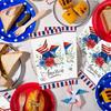 20Pcs 250th American Independence Napkins, Dinner Paper Dining Table Decor for Birthday Party United States Party Supplies