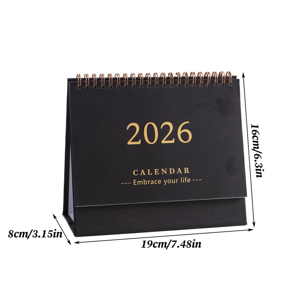 2026 New Desk Calendar July 2025-December 2026 Calendar Books Annual To Do List Monthly Daily Planner Time Manegement