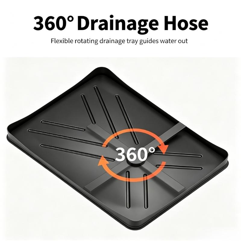 Expandable Over Sink Dish Rack Metal Open Wire Drainer for Plates Bowls Cups and Everyday Dish Drying Tasks for Household Use
