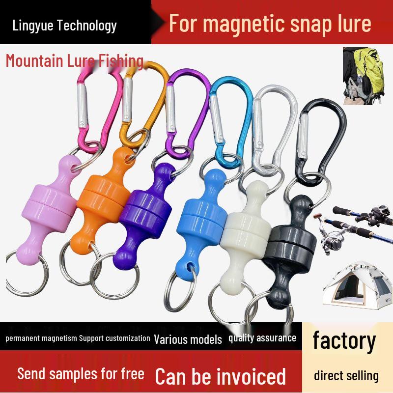 

Magnetic Buckle Fishing & Camping Lanyard: Quick Release & Durable