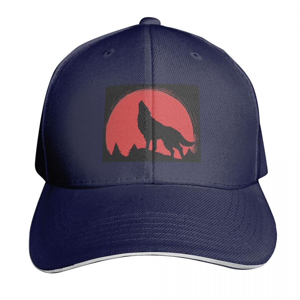 Wolf Howl Of A Wolf Cap Fashion Casual Baseball Caps Adjustable Hat Hip Hop Summer Unisex Baseball Hats