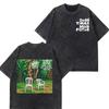 Rappare Bad Bunny Turné 2026 Debi Tirar Mas Fotos DTMF Merch T-shirts Herr Mode Sommar Rundhalsad T-shirt Hip Hop Vintage Tvättade T-shirts