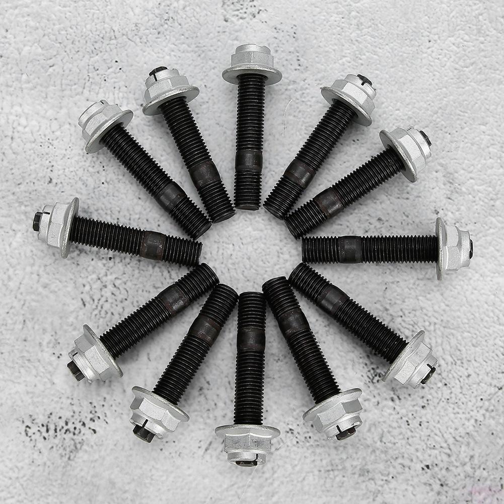 Exhaust Manifold Stud Nut Set Fit for Toyota 1HZ 1HDT 4.2L 70 75 80 100 Series 9017910128