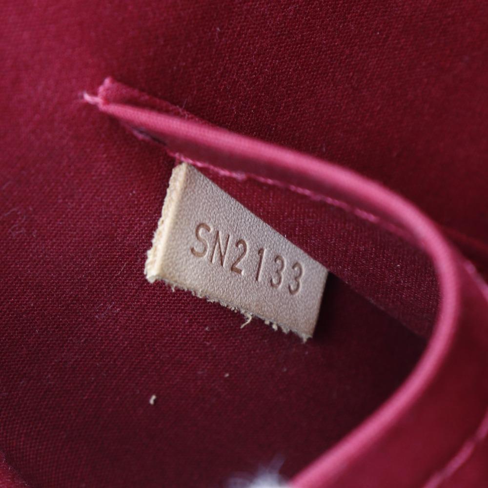 Louis Vuitton Torebka Alma GM M93596 Pomdamul Red Monogram Vernis Kobiety Używana