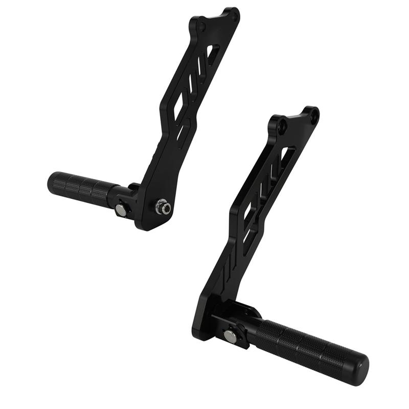 A58X-Rear Foot Pegs Pedal Bracket For Talaria MX3 MX4 MX5 Electric Dirt Bike Anti-Skid Foldable Foot Rests Pedal