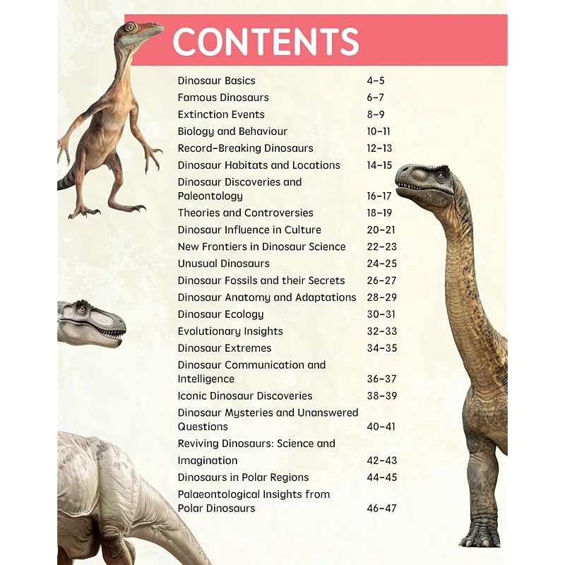 Wichtige Fakten über Dinosaurier Reise zurück in die Zeit, als Dinosaurier herrschten