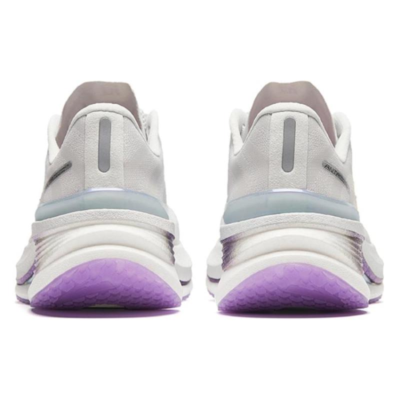 Anta Champion Running Shoes Pro Cushioning Wear-Resistant Low-Top Running Shoes Women's Gray Purple Sneakers 122425561-4