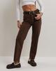 Straight Jeans with Belt Rimas 102105 38 Brown