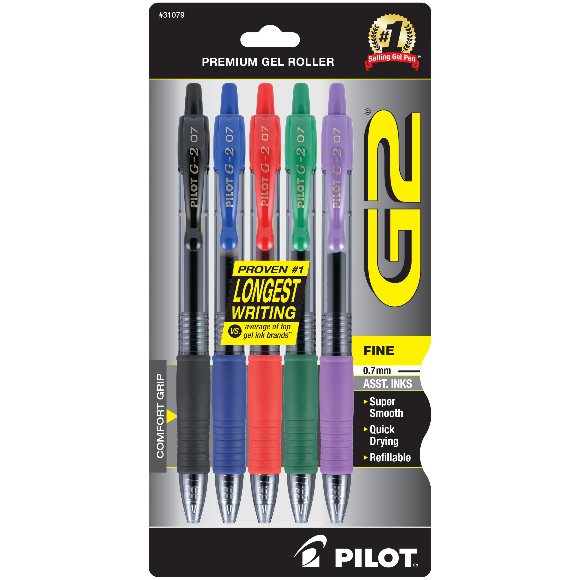 

Pilot G2 Knock Rolling Ballpoint Gel Pen