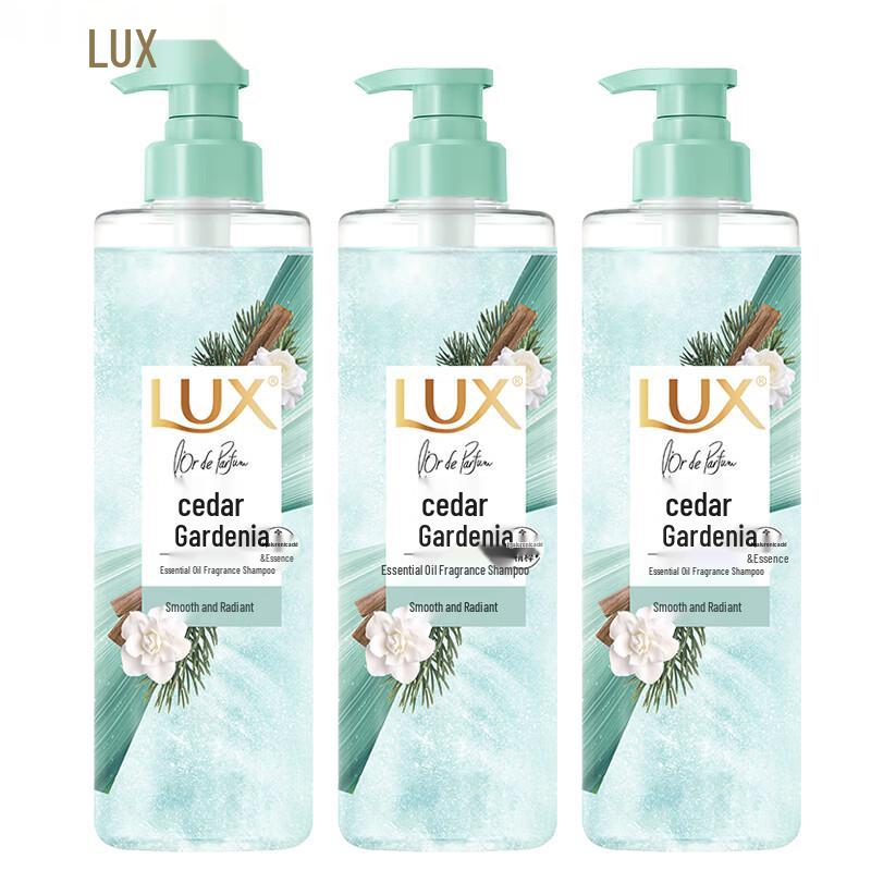 LUX Essential Oil Fragrant Shampoo, Cedar Gardenia