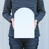 Mirror Wall Hanging Scandinavian Stylish 27 x 39cm Wall Mountable Mirror Design Shape Komado [Rental Mirror] Kagami's