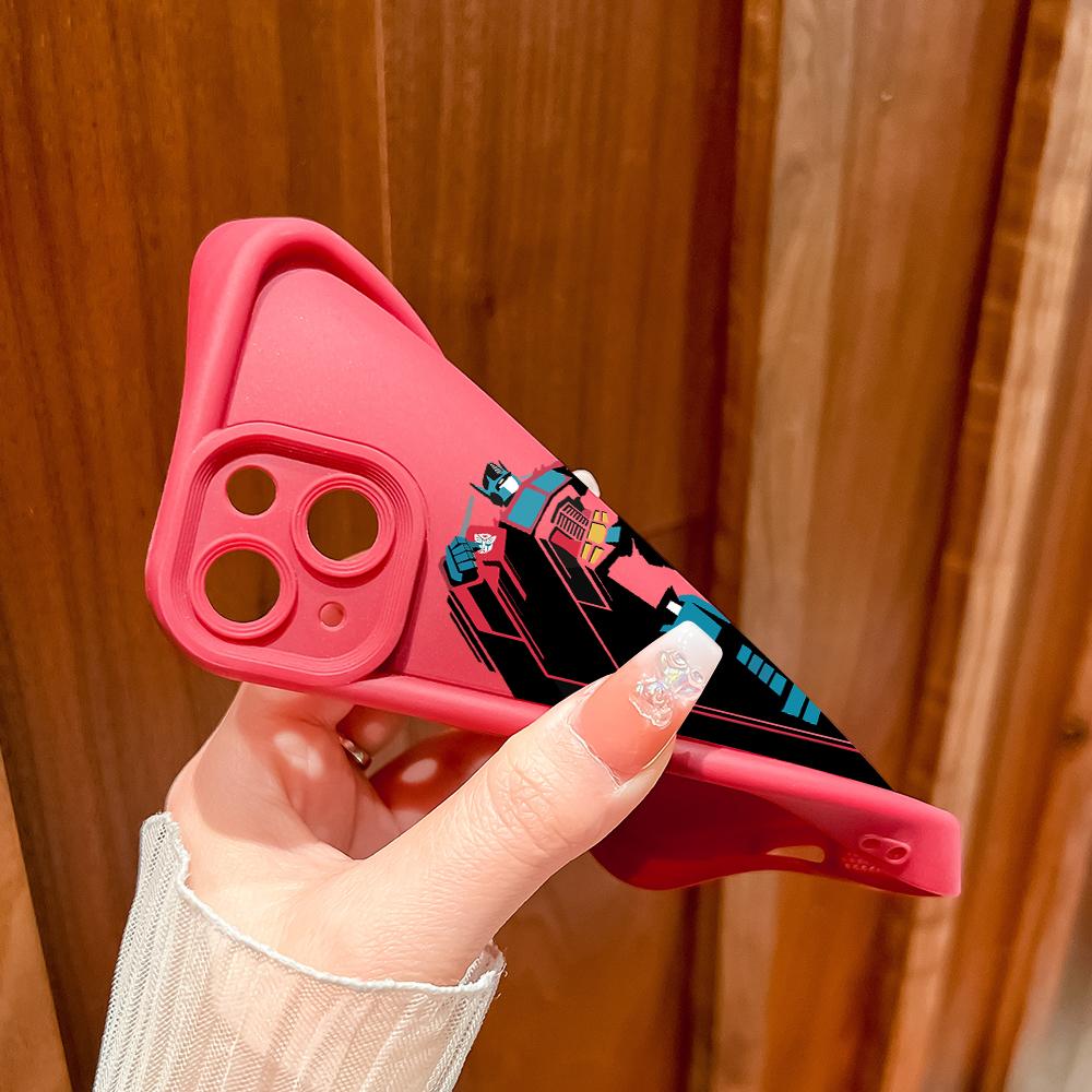 Měkký silikonový čtvercový žebříkový vzor tisku Pouzdro telefonu Plný kryt fotoaparátu Ochranné pryžové pouzdro odolné proti nárazům pro OPPO Realme