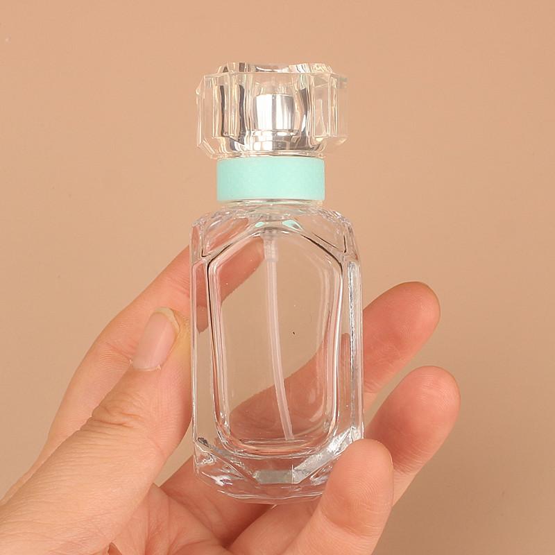 

30 мл стеклянный многоразовый флакон портативный премиум-диспенсер спрей распылитель для духов жидкий контейнер для косметики путешествия 30ml&Glass чистый