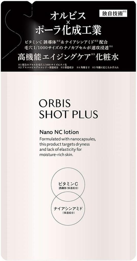 Shot Plus Orbis  Orbis  Shot Plus EssenCe Lotion Bottled 150ml Toner  NiaCinamide Vitamin C Derivative 