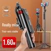 P185 Mini Aluminum Bluetooth Selfie Stick & Tripod - Universal Mobile Phone Stabilizer for Live Streaming and Stable Shooting