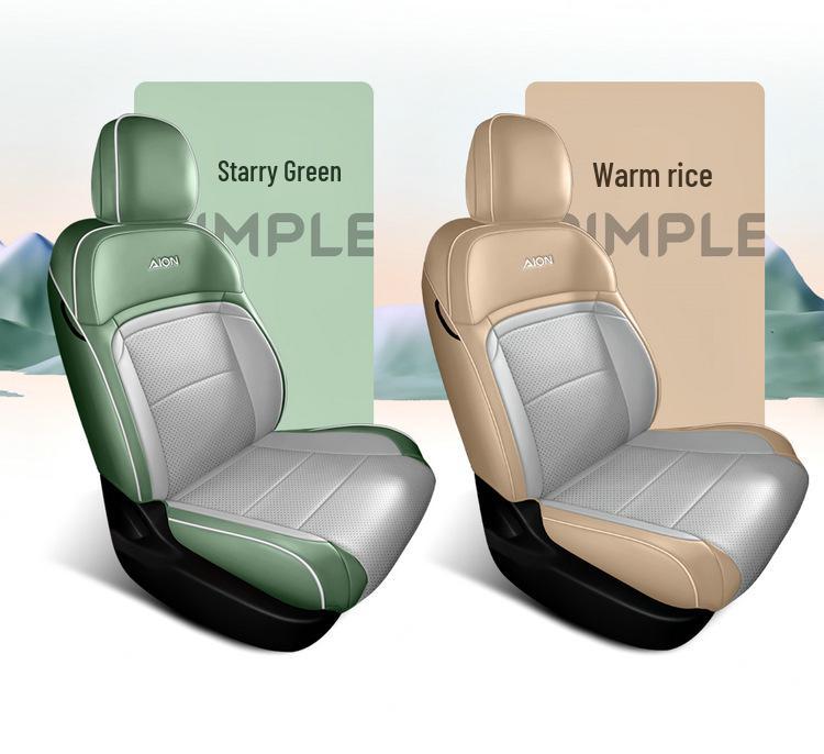 Aion Y Full Leather Car Seat Cushion - All-Season, New Model