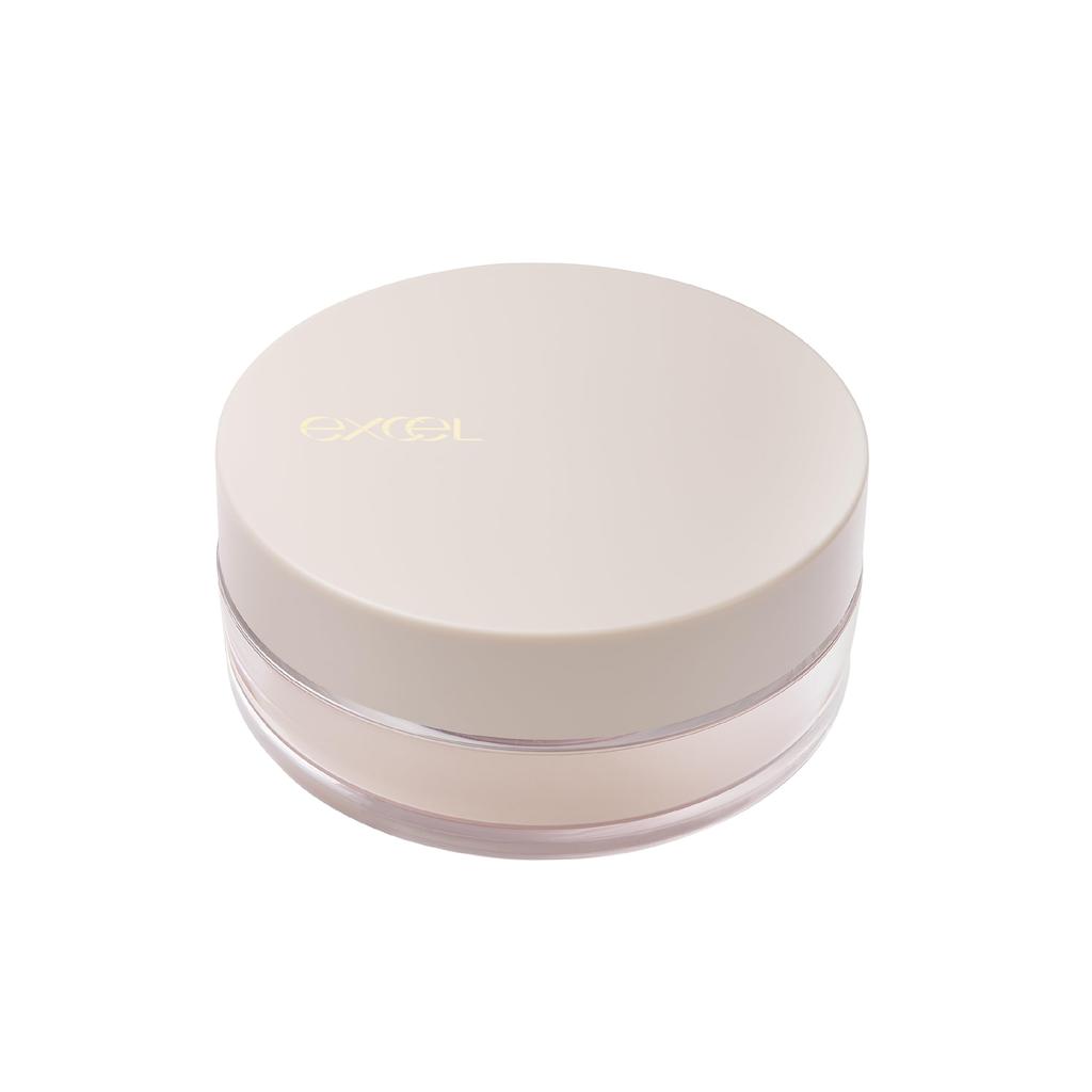 excel Extra Reichhaltiges Serum-In-Puder EX01 Seidiges Beige Loses Puder Semi-Mattes Finish