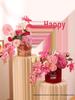 Romantic Floral Arrangement for Weddings, Bedrooms, and Living Rooms - Bedside Bouquet Decorations