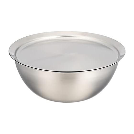 La Base Tsubame Sanjo Stainless Steel Bowl & Plate Large 2 Piece Set Made in Japan la base Yoko Arimoto DME-6752