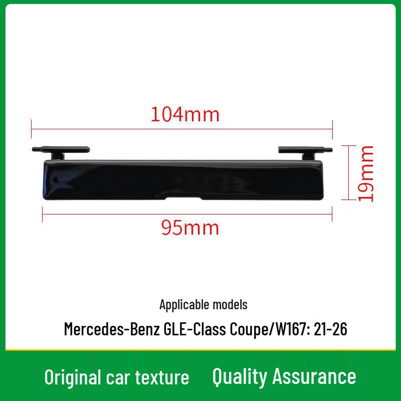 Compatible Roof Rack Gutter Flip Cover for Mercedes GLE-Class W167 Coupe