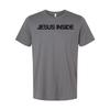 Jesus Inside Glitch Text Graphic Unisex T Shirt For Christian Faith Enthusiasts
