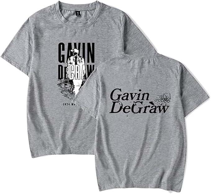 

Gavin DeGraw 2024 World Tour Merch TShirt Crewneck Printing UnisexWomen Fashion Short Sleeve 4XL