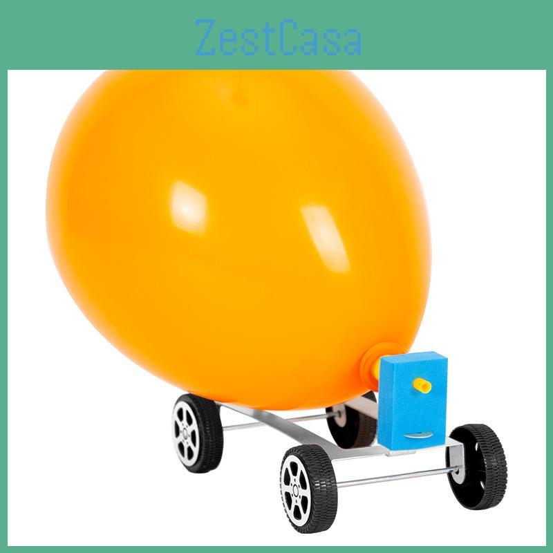 Air Power Science Toy With Car Model For Kids Educational Diy Experiment Set