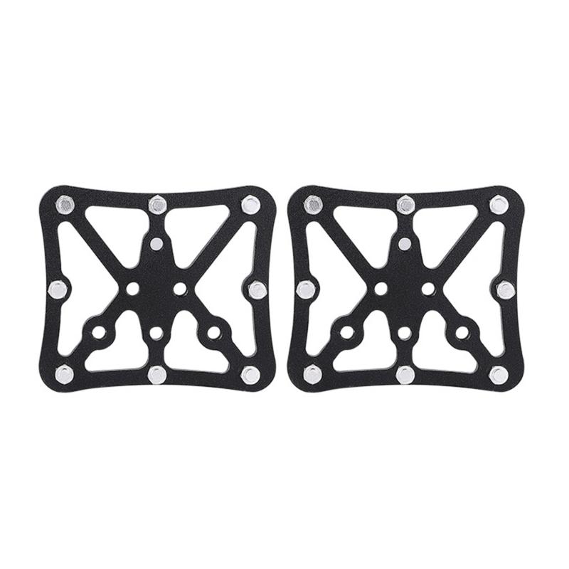 

1 Pair Aluminum Alloy Bike Pedal Adapter Platform Adapters Cleats Pedal Clipless Pedal Bicycles Pedal Platform Adapter small