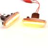 2X Dynamic LED Side Marker Turn Signal Light Indicator For Toyota Yaris Vios Sequential Blinker Light 2014-