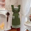 Șorț în stil retro: La modă, Rezistent la pete și murdărie pentru casă, bucătărie, florărie, salon de unghii și catering.